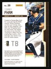 2019 Panini Chronicles  20 Tommy Pham Playoff