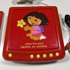 Vintage Dora The Explorer Portable Dvd Player Red 2005 Nickelodeon Tested  