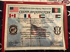 Operation Enduring Freedom Us Flag Flown Over Afghanistan With Certificate