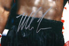 Mike Tyson Autographed 16x20 In Ring Photo- Jsa W Auth  silver