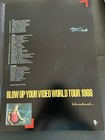 Ac dc Blow Up Your Video Tour Program Ex Condition