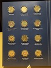2012-2024  2 Coin Collection  23 Coins In Ram Folder  no Red Poppy  