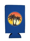 Palm Tree Sunset 16 Oz Neoprene Collapsible Can Coolie  Tallboy  Pounder