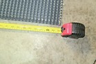  Conveyor Chain Belting Rubber Backed Strips On One Side 19ft X 2ft New