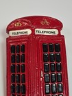 London Travel Souvenir Fridge Magnet 3-d Small Red Phone Booth