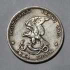 1913 Prussia Germany Silver Zwei 2 Marks War Against Napoleon Au  -540-