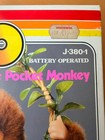 Vintage Toy Popo The Singing Pocket Monkey By Iwaya Corp 1983 Original Box Japan
