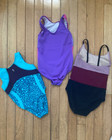 Lot 3 Gk Elite  Gymnastics And Dance Leotards Child  Small
