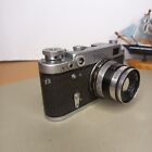 Film Camera 35mm Fed 2 Rangefinder Tested Working M39 Leica Mount Vintage Ussr