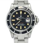 Rolex Red Submariner 1680 Vintage Patina Dial Stainless Auto Men s Watch 40mm