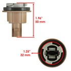 2 Taillight Socket W  Bulb Fits Polaris Rzr 4 800 2010 2011 2012 2013 2014