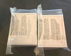 Pottery Barn Kids Acrylic Curtain Cylindrical Finials Clear white Finials 2 Sets