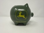 John Deere Piggy Bank - Pre-owned - Very Good Condition With Plug