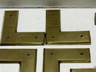 Lot  12  Nos Keeler Brass Co  No  4762 Decorative Corner Trim l Brackets 