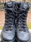 Magnum Hi-tec Tactical Boot Size 8 5 Police Ems Lightweight Leather canvas Black