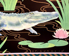 1984 Louisiana Worlds Fair Expo St  Germain Alligator Poster