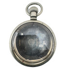 Antique 18s Philadelphia Smooth Edge Hunter Pocket Watch Case Silveroid Usa