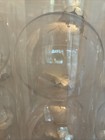 7 Tubes Of 2 5    Diy Clear Plastic Christmas Ball Ornaments Five Balls Per Pack