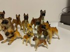 Vintage Boxer Dog Ceramic Porcelain Figurine Statue Collection  22 Pieces 