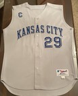 Autographed Mike Sweeney  29 Team Issued used   Kc Royals Authentic Game Jersey