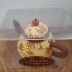 Vintage Cushions By Dritz Keepsake Novelty Tea Pot Sewing Pin Cushion 4  Tall