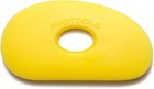 Mudtools Yellow Shape 0 Polymer Rib For Clay   Pottery Artists