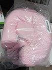 Infant Car Seat Head Neck Support  Soft Minky Insert  Pink