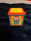 1976 Vintage Mattel Jack In The Box Clown Toy Music Box Non Working