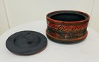 Vintage 60s Raymor Italian Pottery Covered Bowl Aldo Londi Bitossi Italy Mcm