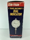 Cen-tech 1  Dial Indicator 00623 Open Box Meets Or Exceeds Agd   Federal Specs