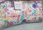 Pottery Barn Kids Mackenzie Lavender Floral Blooms Nap Mat 21 X 51 