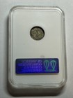 1872 H10c Seated Liberty Half Dime Ngc Ms64 Old Fatty Holder