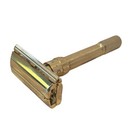 Gillette Aristocrat Adjustable J1 Gold Plated 1964 Safety Razor W  Case Mint