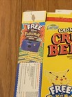 1999 Pokemon Quaker Empty Cereal Box Crunch Berries Rare Box  