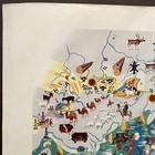 Vtg 1940 Economy Of The Pacific Covarrubias Plate Iv Pageant Of Pacific 38   x 25   
