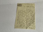 Civil War Maine Sanitary Commission Letter 1864 Note Seal Soldier Request Family