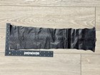 Brown Glossy Genuine Python Leather Piece Real Hide Snake Skin Rattle Boa 423