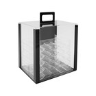 Poker Chip Case With 1000 Chips Capacity Acrylic Poker Chip Case Chip Carrierus