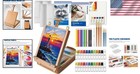 High-quality Mixed Media Art Set With Easel And Storage     Perfect For Beginners