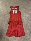 Nike Smu Mustangs Basketball Game Worn Signed Jersey And Shorts Rare