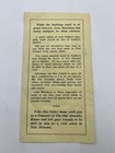 Vintage Old Absinthe House New Orleans Pamphlet Jean Marchesse Proprietor 1940s