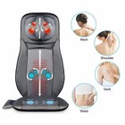 Snailax Gel Shiatsu Back Massager With Heat neck Massage Cushion Chair Pad 233g