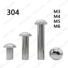304 Stainless Steel Din660 Round Head Rivets M3 M4 M5 M6