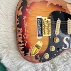 Custom Vintage Sunburst Srv St Electric Guitar Relic Alder Body Ship From Us