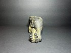 Vintage Rare Wolf Orginal Soapstone Mother Seal   Baby Pup Sculpture Figure