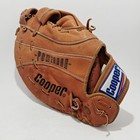 Vintage Cooper Catchers Mitt Glove Rht Red 653 Steerhide Baseball Elite Sig  Ser