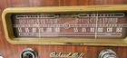 Vintage Tube Radio Packard Bell 602 Dual Tuning Stationized Art Deco Wood