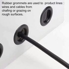 170pcs Rubber Grommet Firewall Hole Plug Electrical Wiring Gasket Assortment Kit