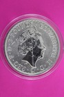 2017 Great Britain   2 Britannia 1 Ounce  999 Silver In Mint Capsule Genuine C93