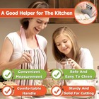 Pro Dough Pastry Scraper cutter chopper Stainless Steel  Stainlesssteel 